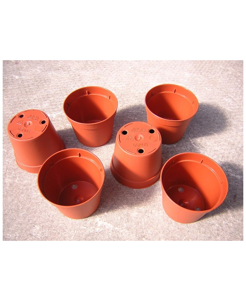 Kuentz-cactus  - Pots ronds  6,5 cm Ø x 5,5 cm H (Arca) - paquet de 25