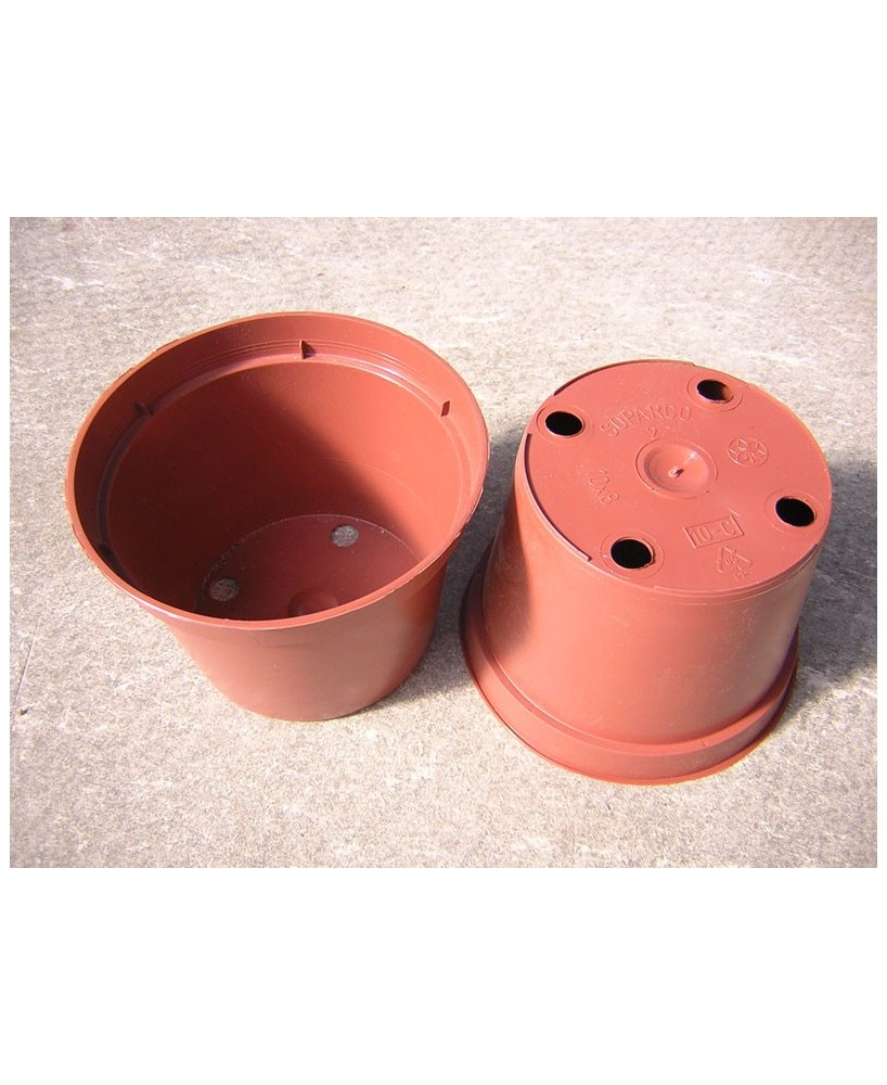 Kuentz-cactus  - Pots ronds 12 cm Ø x  9 cm H (Soparco) - paquet de 10